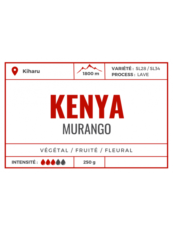 Café Pure Origine Kenya...