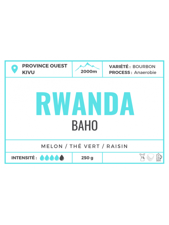 Café Pure Origine Rwanda BAHO
